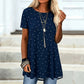 💥✨👚Women’s Casual Polka Dot Tunic Top