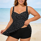 Women's Wide Strap Tankini Top