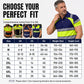 Men's High Visibility Round-Neck Top