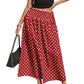 Women's Polka Dot Midi Skirt🌟👗