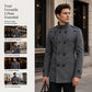 Men's Slim Fit Double Breasted Trench Coat
